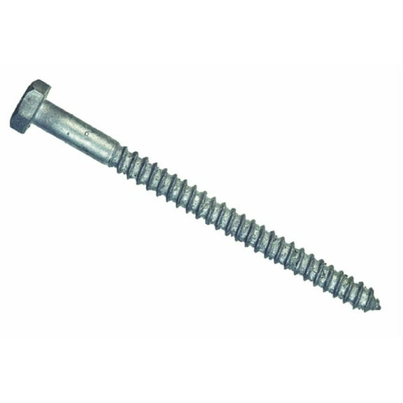Hillman Lag Screws 5/16" X 3" Hot Dip Galvanized Hex Head