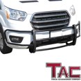 thumbnail image 2 of TAC Grille Guard Compatible with 2020-2021 Ford Transit Van (Full Size) Black Front Brush Bumper Guard Push Guard Off Road Automotive Exterior Accessories, 2 of 7