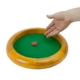 thumbnail image 3 of Brybelly 12 in Wooden Circular Dice Tray, 3 of 6