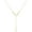 bead 1, variant on Gold Lariat Necklace for Women, Dainty 14K Gold Plated Y Shaped Cuban Chain Layered Long CZ Drop Pendant Choker Necklaces Fashion Jewelry Gifts