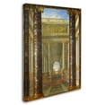 thumbnail image 2 of Trademark Fine Art 'Perspective Of Gardens' Canvas Art by Jacques Rousseau, 2 of 3