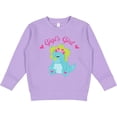 thumbnail image 2 of Inktastic Gigi's Girl Dinosaur Toddler Sweatshirt, 2 of 4