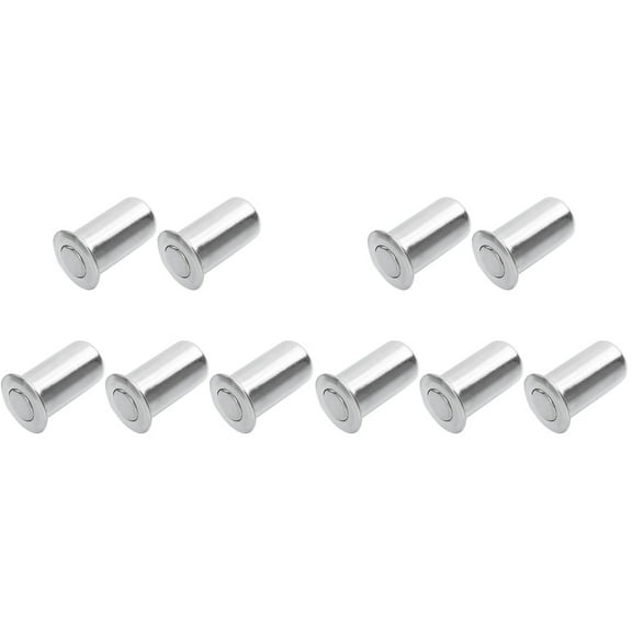 10 Pcs Door Bolt Bolts Safe Gate Latch Dust Box Security Household Stainless Steel