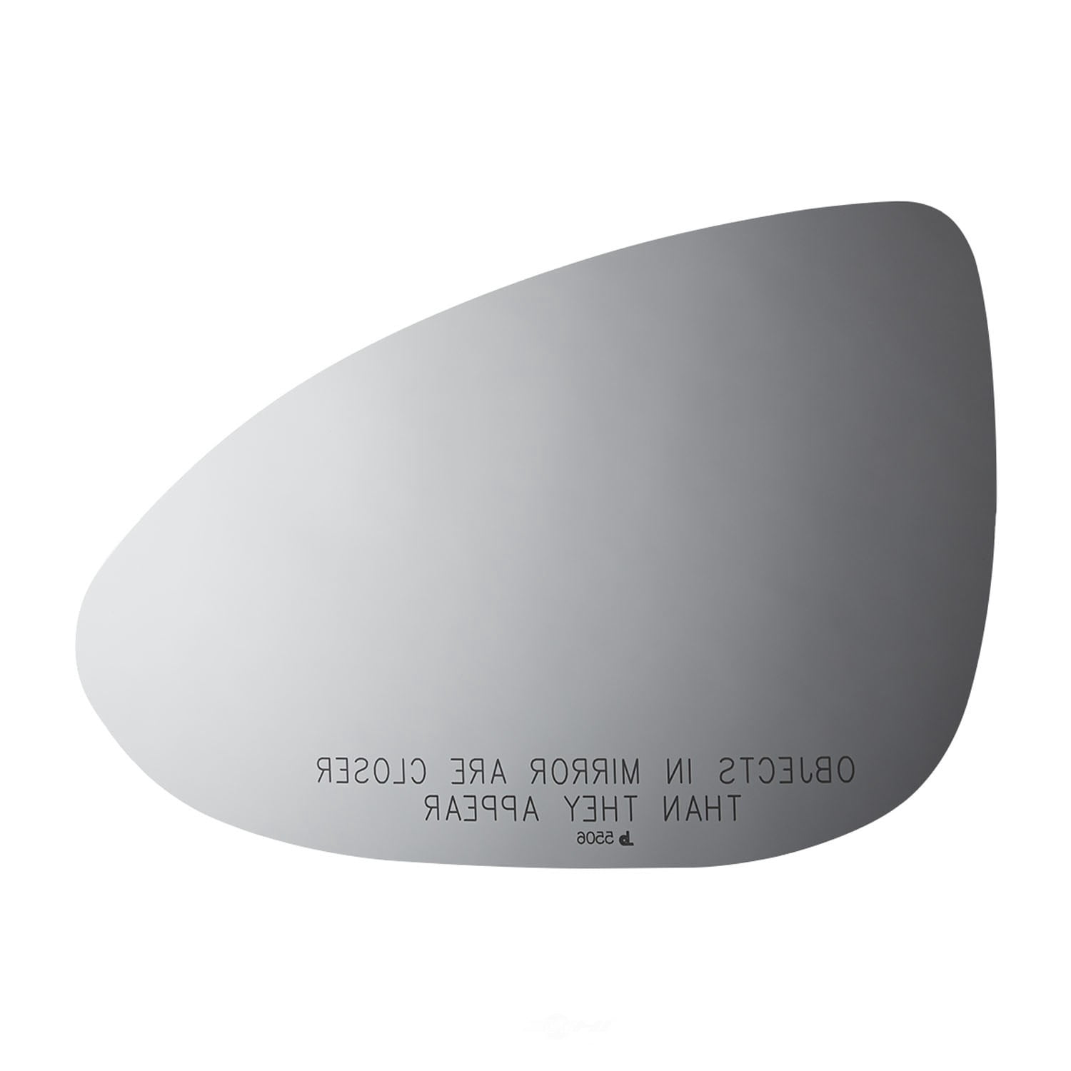 Burco Side View Mirror Replacement Glass - Clear Glass - 5506