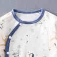 thumbnail image 6 of NOLDARES Little Boys Pajamas 2Pcs Long Sleeve Crewneck Top and Elastic Waist Pants Cotton Print Sleepwear Pjs Toddlers 6-12 Months 12-24 Months 2t 3t 4t 5t 6t 7t 8t 9t Children,Blue,9-12 M, 6 of 6