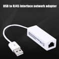 USB 2.0 to 10/100 RJ45 Network LAN Adapters For Windows E2Q8