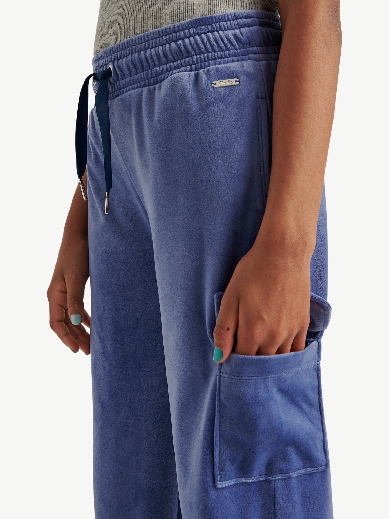 Justice Girls Velour Cargo Pants, Sizes XS - XLP