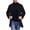 Black, variant on Men's Winter Coat Trench Overcoat Wool Blend Casual Single Breasted Mid-Long Pea Top Jacket Windbreaker Black