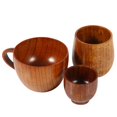 thumbnail image 3 of Taza de Café de Madera Natural Spptty Color de Registro Estilo Retro #1, 3 of 8