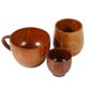 thumbnail image 3 of Taza de café de madera, taza de madera natural casera Color de registro primitivo de estilo retro para té cerveza jugo leche agua(#1) café Taza Higoodz Cocina, 3 of 8