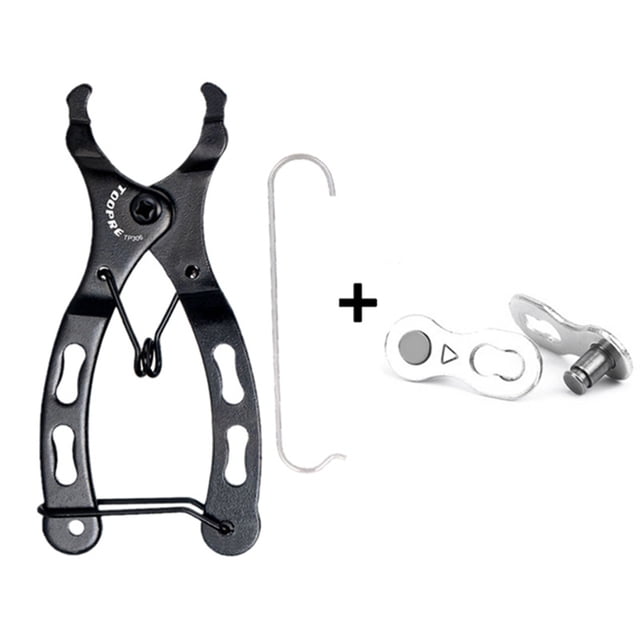 Bike Chain Link Tool Chain Pliers Clamp with Hook and 8-Speed Chain Buckle MTB Road Cycling Chain Buckle Tool Kit