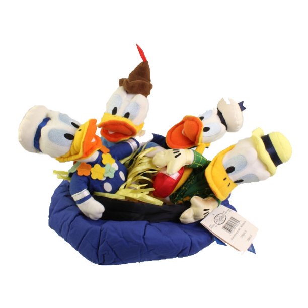 Disney Bean Bag Plush DONALD DUCK SET (65th Anniversary) (10 inch