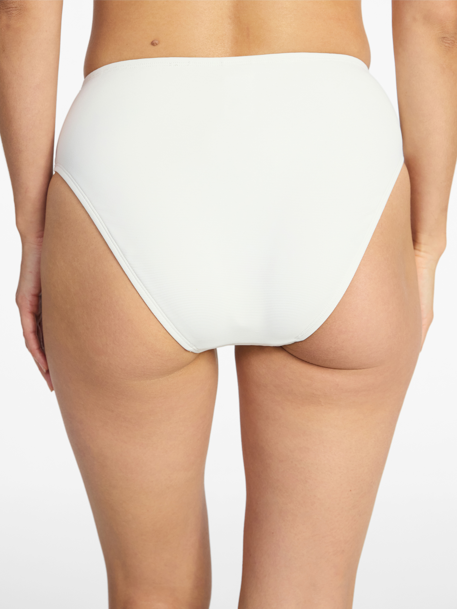 Time and Tru Women's and Women's Plus Size Ribbed Mid Rise Bikini Swim Bottoms, Sizes XS-3X