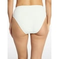 thumbnail image 5 of Time and Tru Women's and Women's Plus Size Ribbed Mid Rise Bikini Swim Bottoms, Sizes XS-3X, 5 of 5