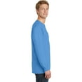 thumbnail image 3 of Port & Company Pigment-Dyed Long Sleeve Pocket Tee Pc099lsp - Blue Moon - L, 3 of 6