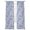 Blue, variant on Coastal Seashells Sheer Curtains 96 Inch Length 2 Panels Set, Summer Nautical Coral Vintage Rustic Voile Window Treatment Semi Sheer Long Curtains Drapes for Bedroom/Living Room/Kitchen 52"x96"x2
