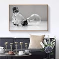 thumbnail image 3 of wall26 Floating Framed Canvas Wall Art for Living Room, Bedroom Black and White Landscape Canvas Prints for Home Decoration Ready to Hang - 16x24 inches, 3 of 4