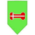 thumbnail image 1 of Bone Flag Denmark  Screen Print Bandana Lime Green Large, 1 of 1