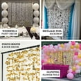 thumbnail image 4 of Efavormart 6 ft x 6 ft Flower Garland Backdrop Curtain For Wedding Birthday Party Banquet Event Decoration - White, 4 of 11