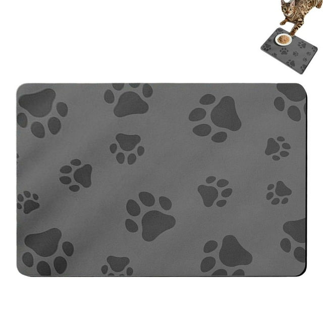 Pet Feeding Mat with Diatom Mud Material, Anti-slip and Waterproof, Multiple Sizes Available