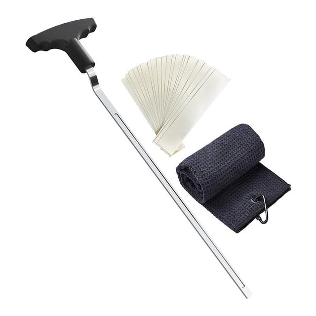 Herramienta de extracción de empuñaduras de golf, equipo de mantenimiento, cómoda con cinta de repuesto, reparación de empuñaduras de golf, removedor