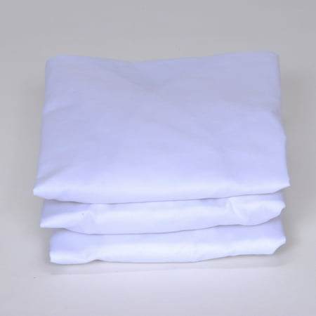 Royal Heritage Home White Fitted Bassinet Sheets - Set of 3