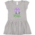 thumbnail image 3 of Inktastic Daddy's Lil' Dragon Girls Toddler Dress, 3 of 5
