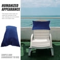 thumbnail image 2 of Ergonomic Plastic Pillow Navy 1Pcs 15.7x7.9x4.3in For Beach Chair Use, 2 of 8