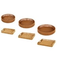 thumbnail image 2 of Wicker Storage Basket Home Decoration DIY Handmade Keys Bowl Decorative Round S, 2 of 5