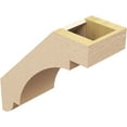 thumbnail image 5 of Ekena Millwork 5"W x 12"D x 12"H Aspen Rough Cedar Woodgrain TimberThane Knee Brace, Primed, 5 of 6