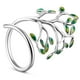 thumbnail image 1 of Anillo del árbol de la vida para mujer NQ plata de ley 925 ajustable con forma de árbol moderno, 1 of 4