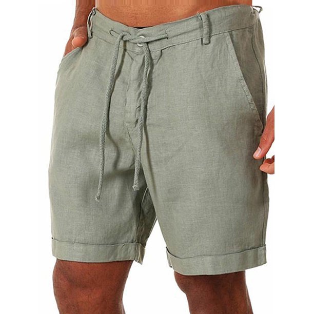 CVLIFE Men Drawstring Shorts Casual Summer Beach Comfy Baggy Gym Sport