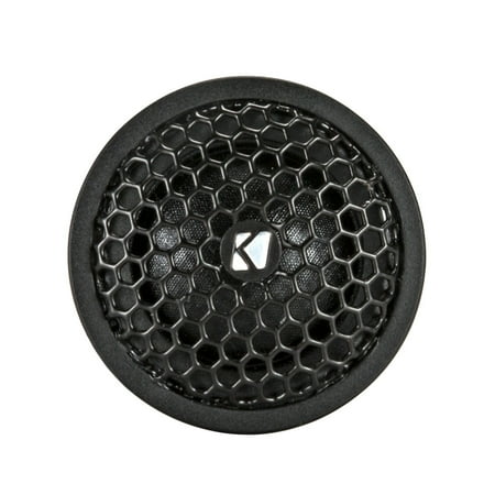 KICKER - KS Series 1" Car Tweeters (Pair) - Black