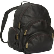 David King & Co Expandable Backpack- Cafe