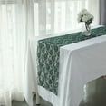 thumbnail image 2 of BalsaCircle 12x108 in Hunter Green Rose Floral Lace Table Runner Wedding Party Events Reception Home Decorations Supplies, 2 of 8