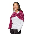 thumbnail image 3 of Insect Shield Wildflower Versatile Scarf Wrap for Insect & Bug Protection, Berry, One Size, 3 of 4
