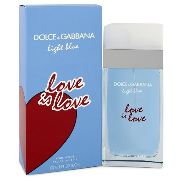 Light Blue Love Is Love by Dolce and Gabbana for Women - 3.3 oz EDT Spray