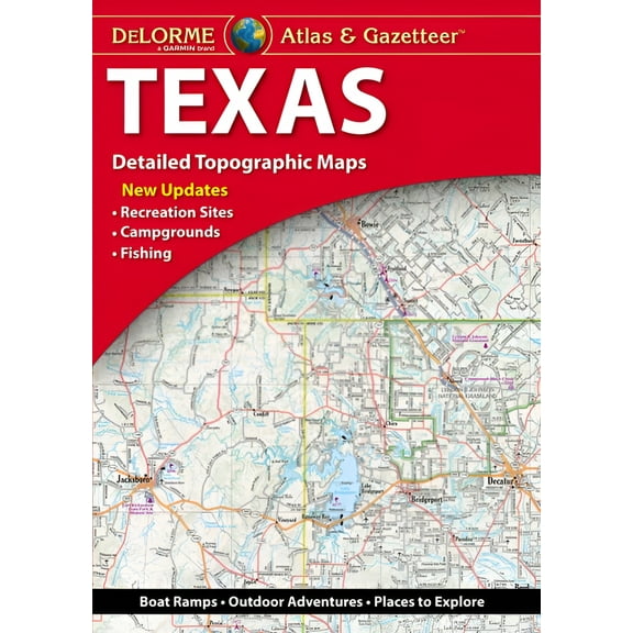 Delorme Atlas & Gazetteer: Texas