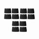 thumbnail image 1 of 12-Pack Black Half Apron with Waist Belt and Pocket for Server Use, 1 of 5