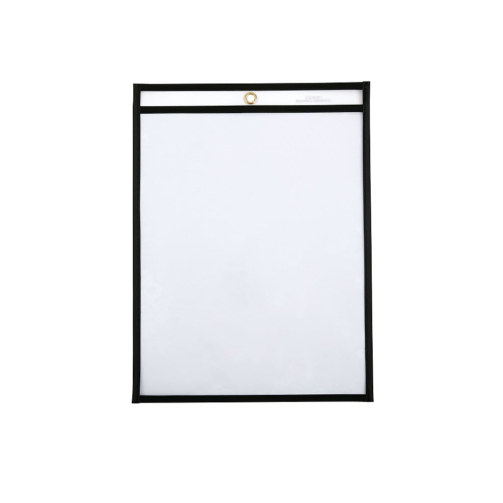 Staples Job Ticket Holders 9" x 12" Clear 25/Pack (17703) 812754