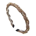 thumbnail image 2 of Multicolor Silicone U Shape Fashion Tooth Hair Comb Headband Summer Flower Floral Plain Checked Plaid Printed Headbands Hairbands Hair Accessories Women Diademas Coreanas Para Mujer Gifts One Size, 2 of 2