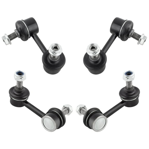 BOXI (Set of 4) Front & Rear Stabilizer Sway Bar Link Kit Fit for Acura CSX 2006 2007 2008 2009 2010 2011 / for Honda Civic 2006 2007 2008 2009 2010 2011 | Replace K80769 K80768 K750125 K750126