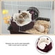 thumbnail image 4 of Animal PEQUEÑO cama cálida de invierno, casa lavable, sofá nido para mascotas, cama colgante cuadrada, 4 of 12