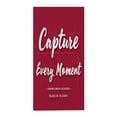 thumbnail image 2 of Stylish Maroon Beach Towel with Inspirational Quote Design - Perfect for Pool Travel and Bathing for Women - Soft & Absorbent, 2 of 6