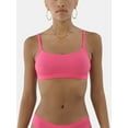thumbnail image 2 of No Boundaries Women's Fit Stretch Scoop Bralette, Sizes XS-3XL, 2 of 5