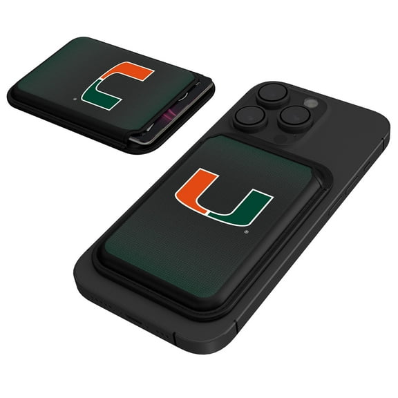 Keyscaper Miami Hurricanes Magnetic Credit Card Wallet