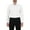 White, variant on Long Sleeve 4-Way Stretch Men's Woven Dress Shirt Solid Print