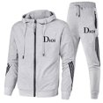 thumbnail image 2 of Conjunto de ropa deportiva sencilla para hombre, chaqueta con cremallera, Sudadera con capucha para correr, chándal para hombre, traje deportivo de otoño e invierno, alta calidad, nueva moda, 2 of 4