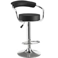 thumbnail image 1 of Modway Diner Adjustable Swivel Bar Stool in Black, 1 of 4