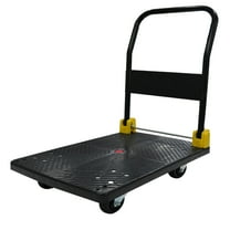 CoolDolly 880 lbs. Capacity Folding Platform Truck Push Hand Cart Dolly